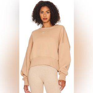 nike fleece crewneck sweatshirt hemp